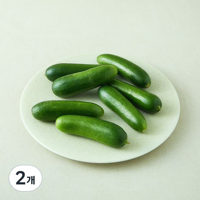 미니 취청오이, 35g, 2개, 10개입