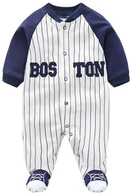 맘스케어 캐릭터나염 풀스냅 유발우주복 Y042BCAA006