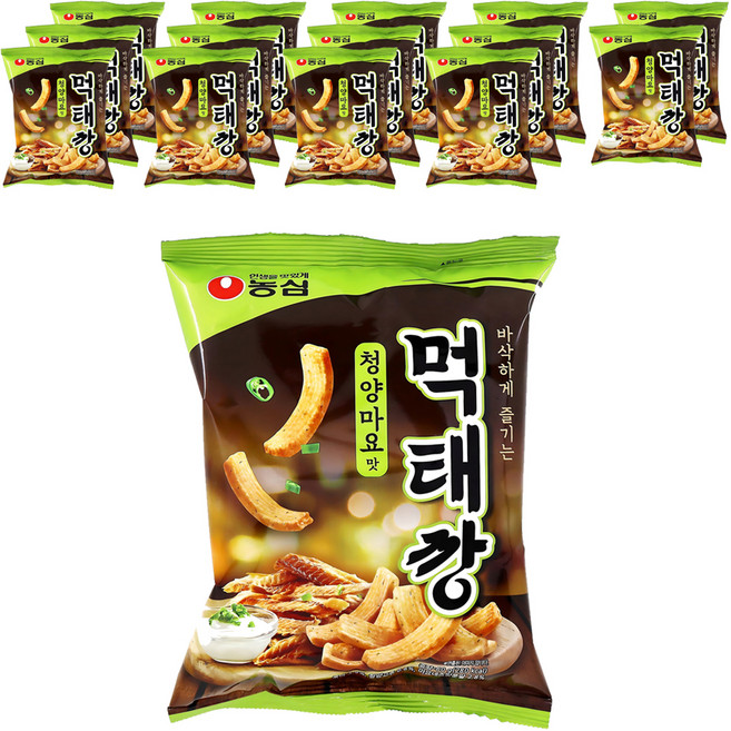 먹태깡 청양마요맛 스낵, 60g, 15개