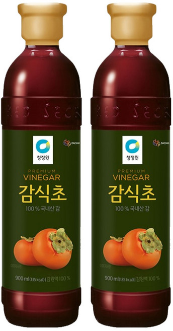 청정원 감식초, 900ml, 2개