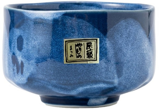 佐和陶瓷 民藝手繪抹茶碗合 12.3 x 7.3cm 540ml, 藍色, 1個