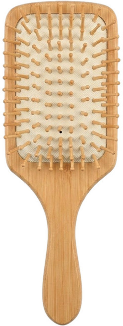 Nadia 娜迪雅 原木氣墊頭皮按摩梳, 白底, 1支
