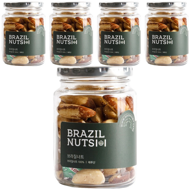 好習慣巴西堅果黑標, 220g, 5罐