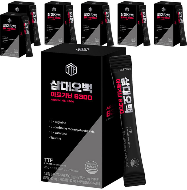 삼대오백 아르기닌 6300 15p, 330g, 7개