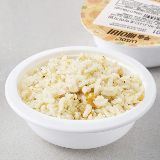 루솔 4단계 13개월 이상 바나나 단호박 아기밥 401, 혼합맛(바나나/단호박), 180g, 1개