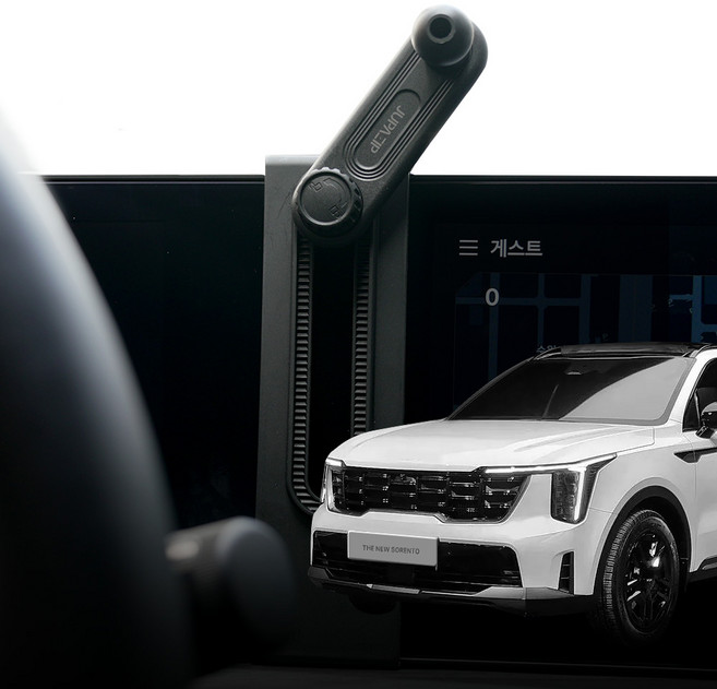 JUPAZIP The New Sorento MQ4 車用手機支架, 1個, 黑色