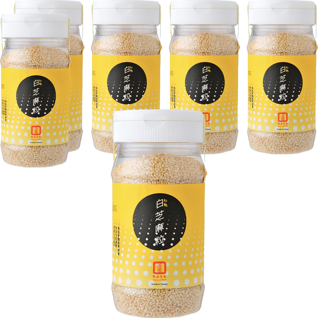 源順食品 炒熟白芝麻粒, 170g, 6罐