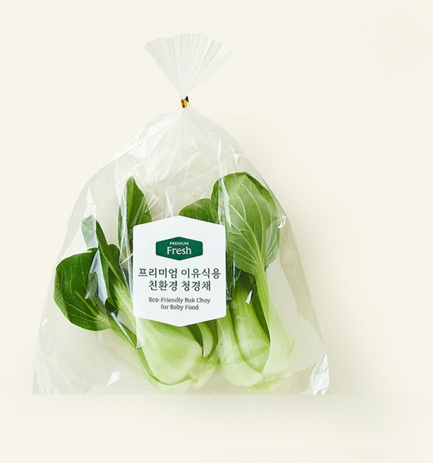 프리미엄 이유식용 친환경 청경채, 50g, 1개
