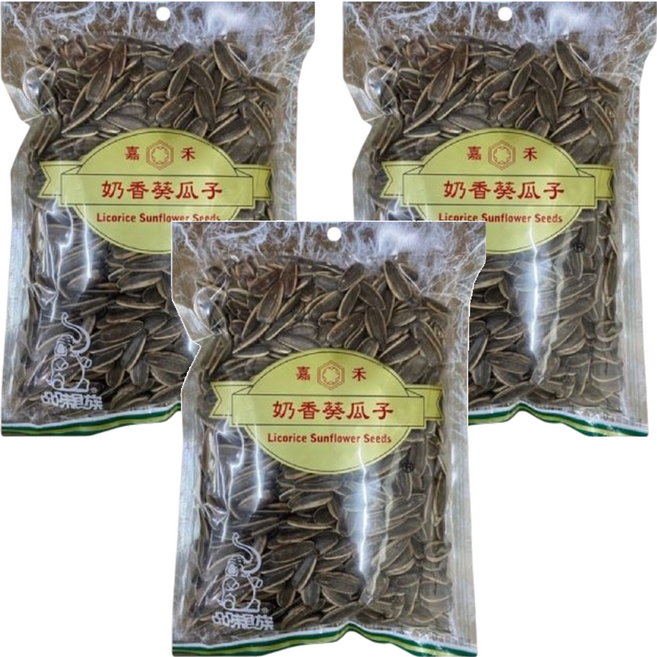 品味食族 葵瓜子 奶香, 200g, 3包