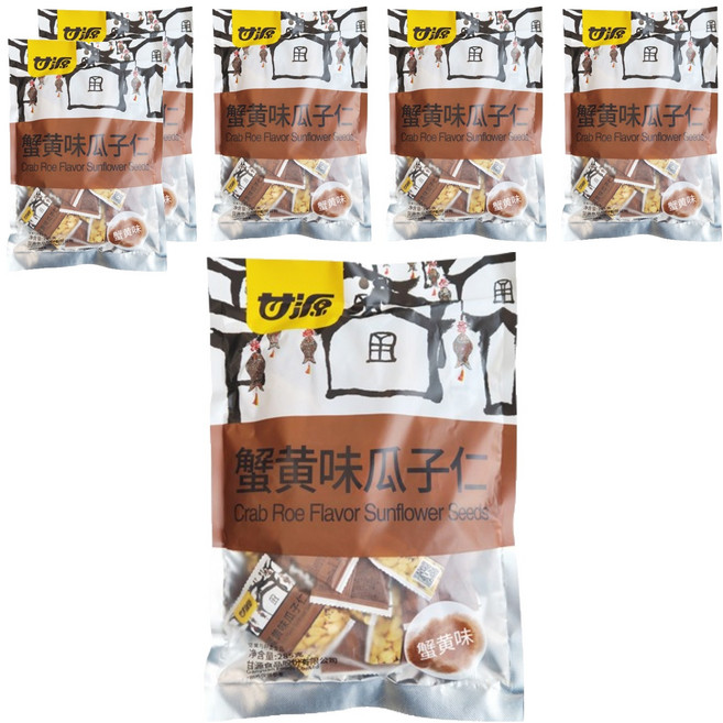 감원 게알맛 해바라기씨, 285g, 6개