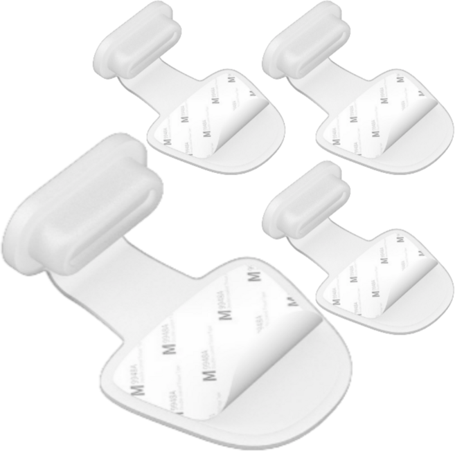 수수마마 c타입 포트 보호마개 충전단자 보호캡, 화이트, 4개