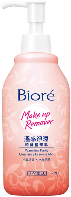 Biore 蜜妮 台灣公司貨 溫感淨透卸粧精華乳, 200ml, 1瓶