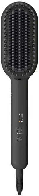 TESCOM 負離子直髮造型梳 TB550ATW 快速加熱 國際電壓 AC100-240V 最高溫度200℃, 暮光黑, 1個