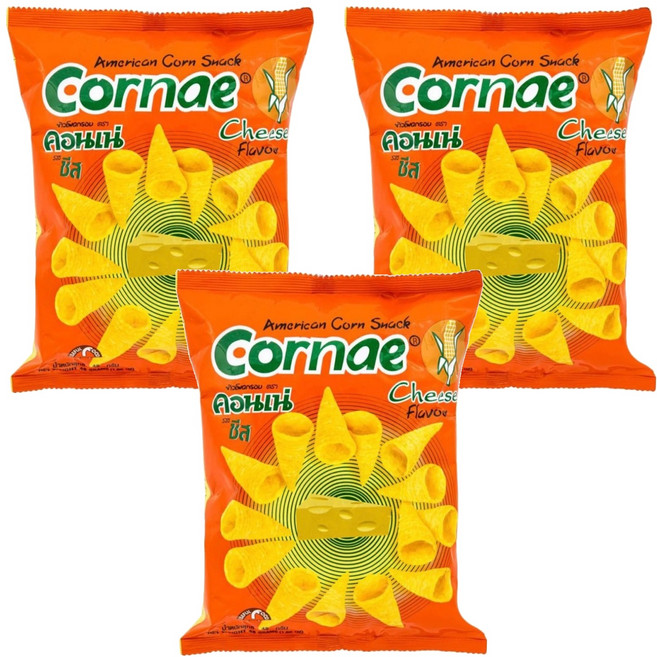 Cornae 泰國金牛角 起司, 48g, 3包
