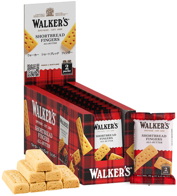 워커스 쇼트브레드 오리지널, 40g, 12개