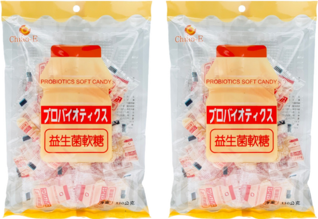Chiao-E 巧益 益生菌軟糖 原味, 110g, 2袋