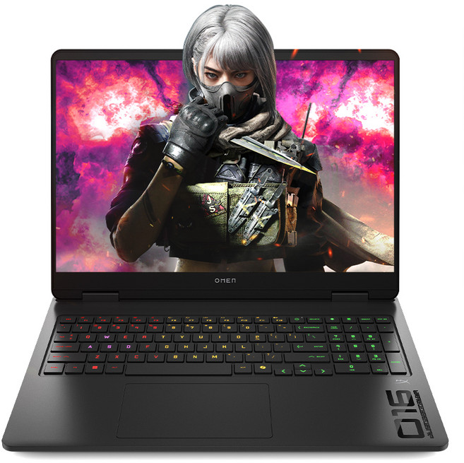 HP 2025 오멘 노트북 16 코어i7 인텔 14세대 지포스 RTX 5060, ShadowBlack, 512GB, 16GB, Free DOS, 16-am0148TX