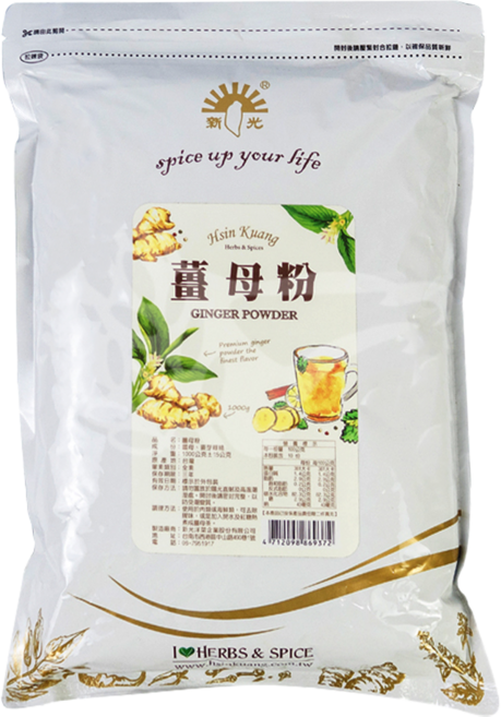 新光洋菜 薑母粉, 1kg, 1包