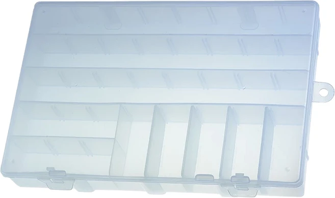 小集合 生活收納盒, 透明色, 1個