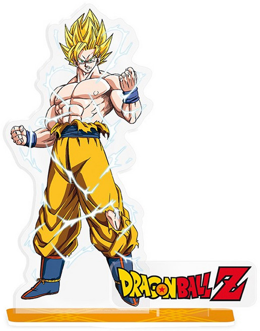 ABYSTYLE 七龍珠 孫悟空 超級賽亞人模式 壓克力立牌, 1個