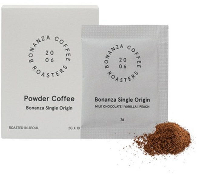 보난자커피 싱글 오리진 파우더 원두커피스틱, 2g, 1개, 10개입