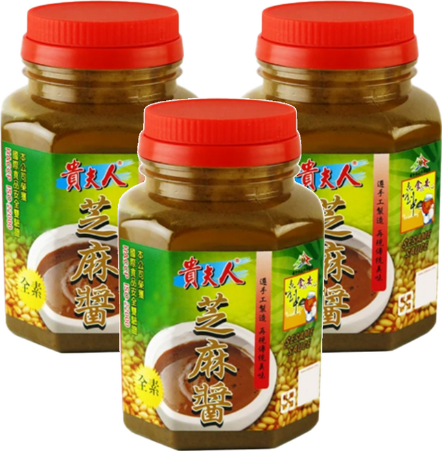 Ladyship 貴夫人 特級芝麻醬, 520g, 3罐