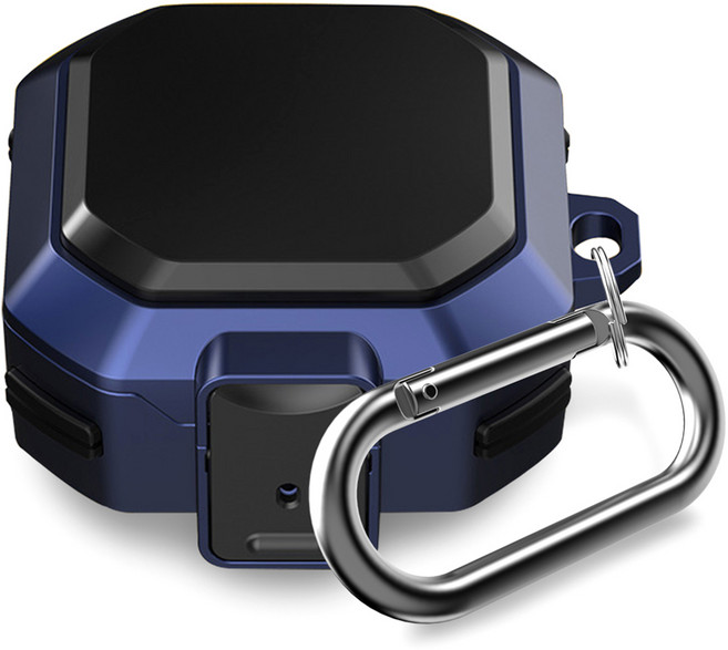 구스페리 분실방지 범퍼 하드 이어폰 케이스, 갤럭시버즈FE / 버즈2프로 / 버즈2 / 버즈프로 / 버즈라이브, 네이비, 1개