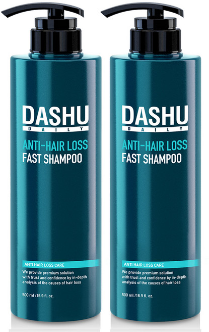다슈 데일리 패스트 한방 샴푸 시트러스 우디, 500ml, 2개