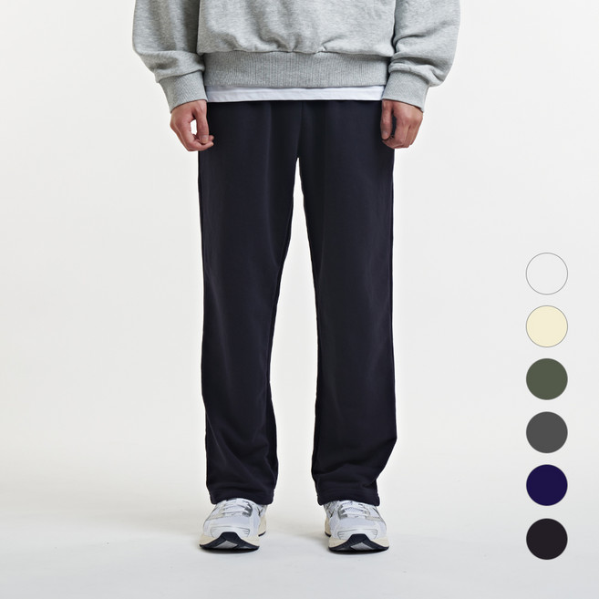 OVERCAST 男士基本款素色運動棉褲