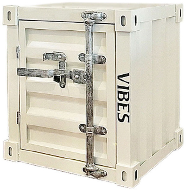 주식회사아텍스 웨어하우스 인테리어 철제 잠금 캐비넷 + 열쇠, 화이트, 2단