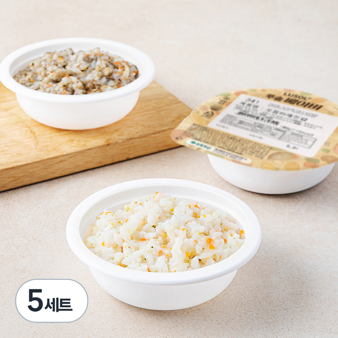 루솔 이유식 3단계 한우세트 (냉장), 540g, 5세트