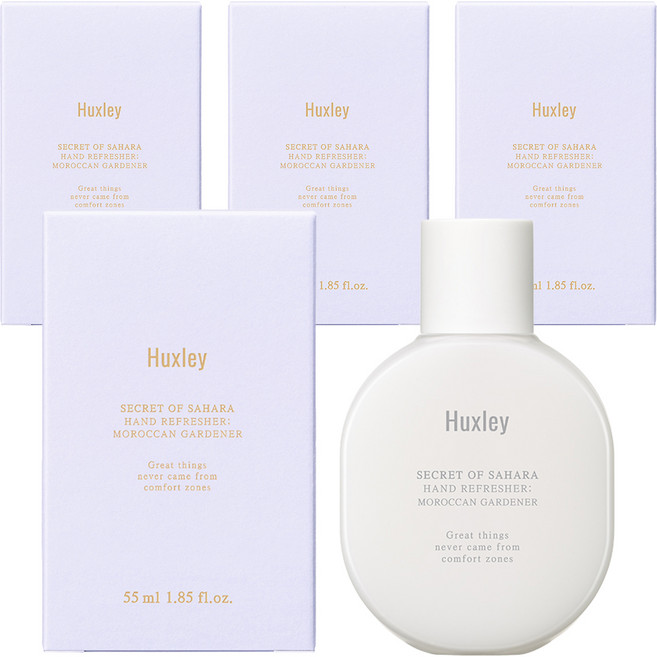 헉슬리 핸드 리프레셔 모로칸 가드너, 55ml, 4개