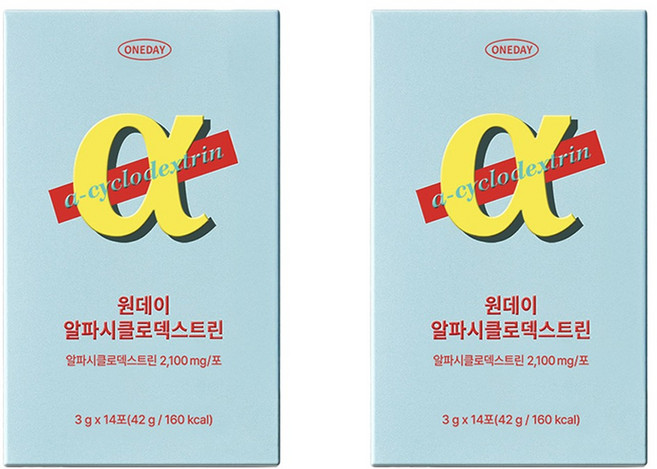데이즈온 원데이 알파시클로덱스트린 14p, 42g, 2개