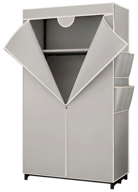 時尚衣櫃 DKB2-032, 灰色, 1個