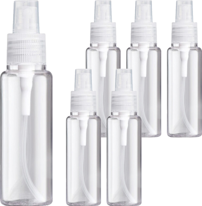 台灣 COSMOS PET 噴瓶 #T200B 200ml, 透明色, 6個