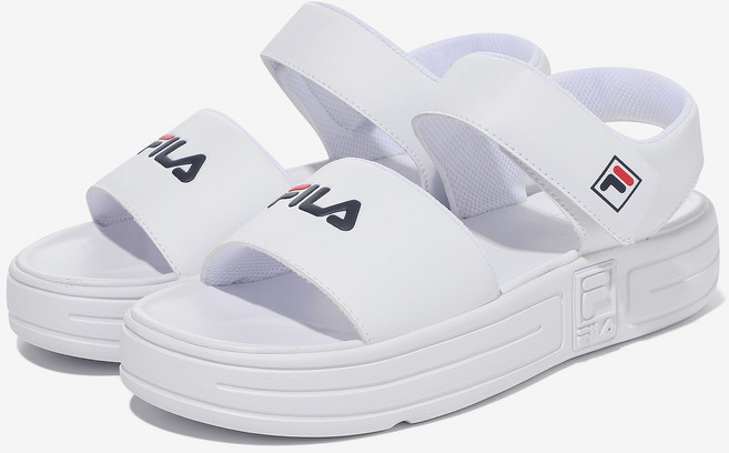 휠라 코트 샌들