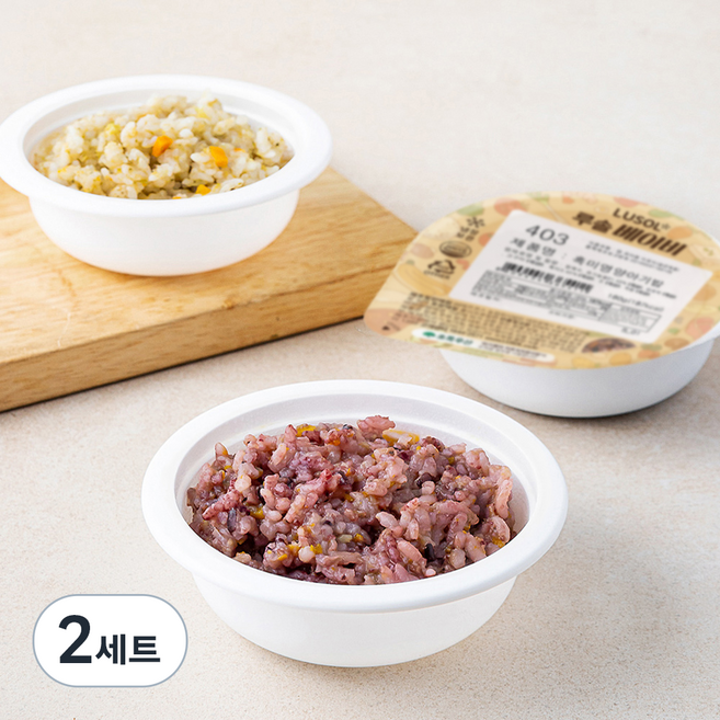 루솔 이유식 4단계 한우세트 (냉장), 540g, 2세트