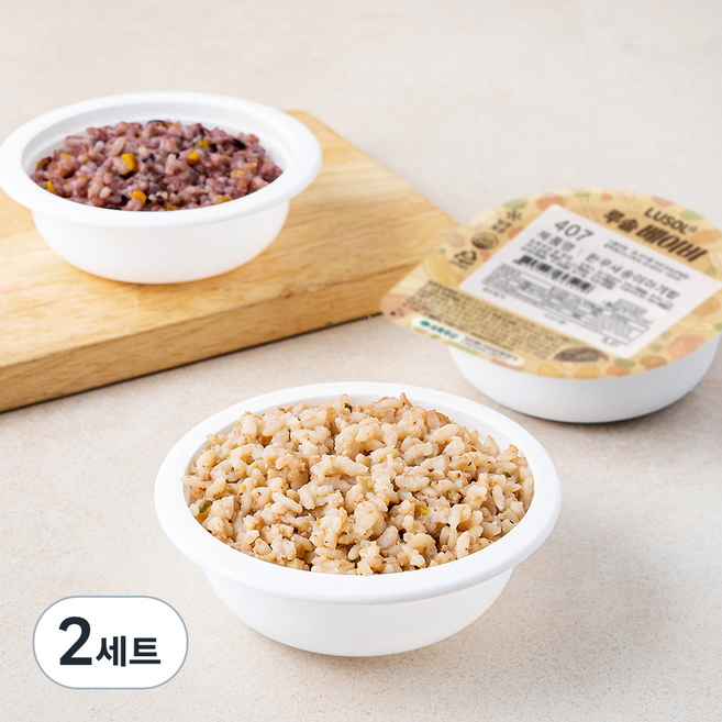 루솔 이유식 4단계 야채세트 (냉장), 540g, 2세트