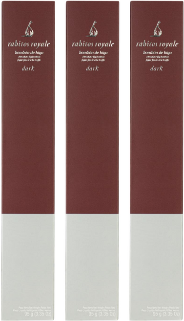 Rabitos Royale 西班牙頂級無花果松露巧克力 6個, 95g, 3盒