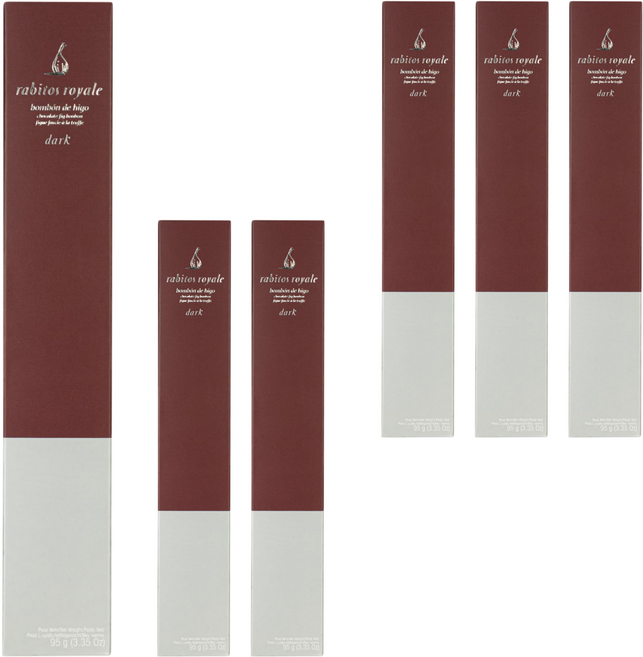 Rabitos Royale 西班牙頂級無花果松露巧克力 6個, 95g, 6盒