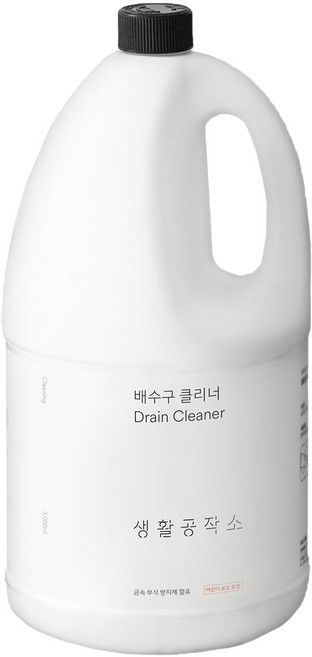 생활공작소 배수구 클리너, 3L, 1개