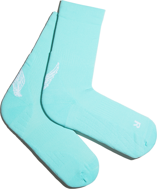 리투 블랙 윙 러닝 크루 삭스, 민트, 1세트