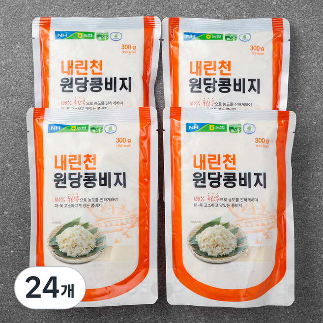 내린천원당 콩비지, 300g, 24개