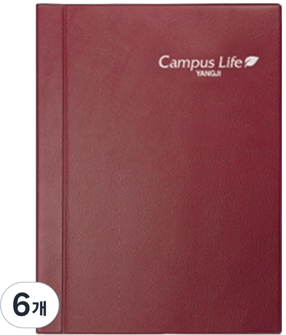 양지다이어리 비닐노트 중 7호, 랜덤발송, 6개
