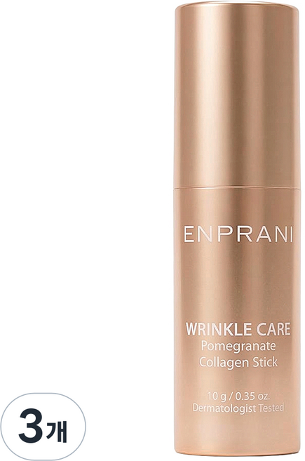 ENPRANI 皺紋護理石榴膠原蛋白棒, 10g, 3個