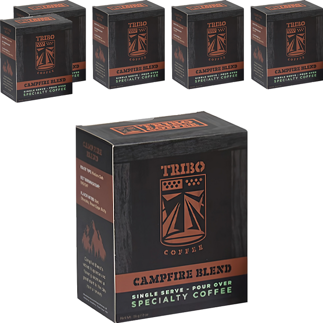 TRIBO COFFEE 營舞綜合 濾掛式咖啡 中深焙, 11g, 5包, 6盒