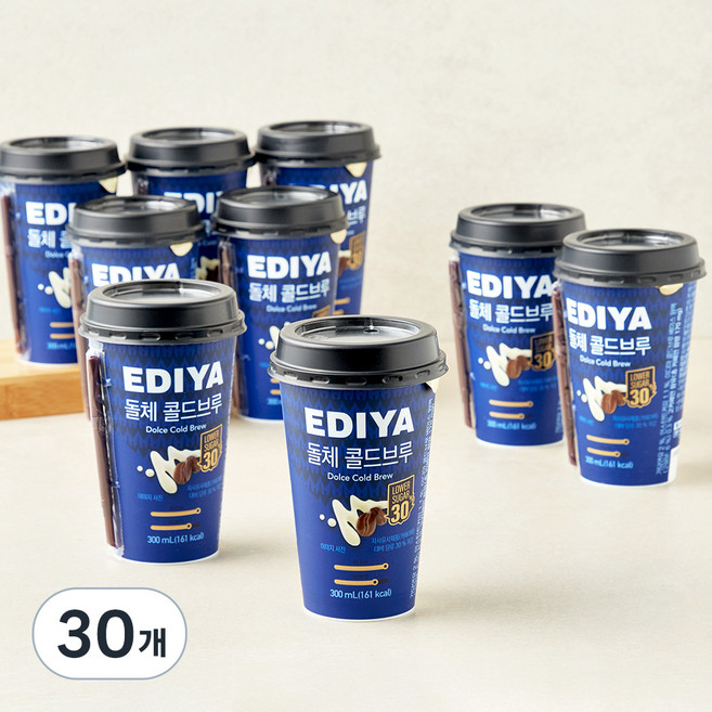 이디야 돌체 콜드브루, 30개, 300ml
