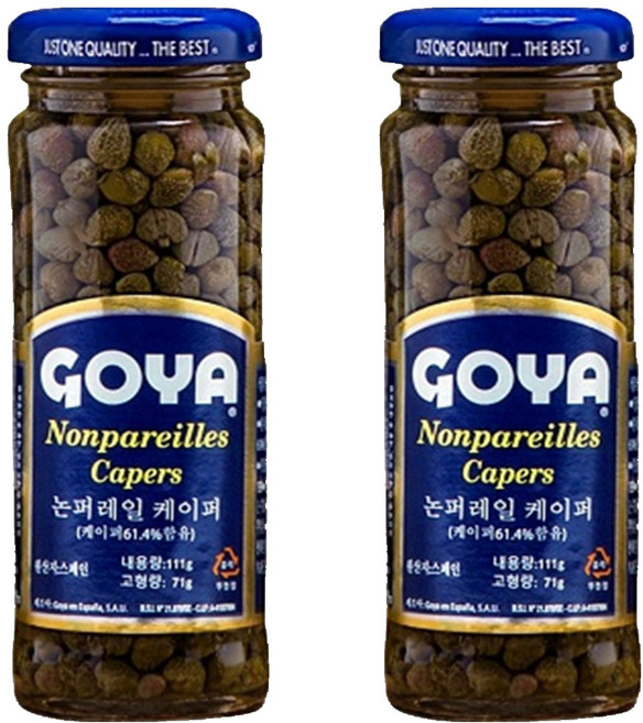 고야 논퍼레일 케이퍼 절임, 111g, 2개