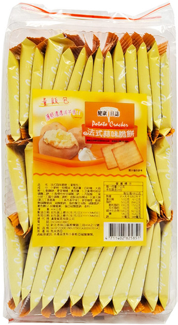 HEALTH DAILY 健康日誌 法式蒜味脆餅, 408g, 1袋