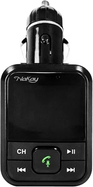 Kinyo NaKay 藍芽免持車用音響轉換器, NAB-8770, 黑色
